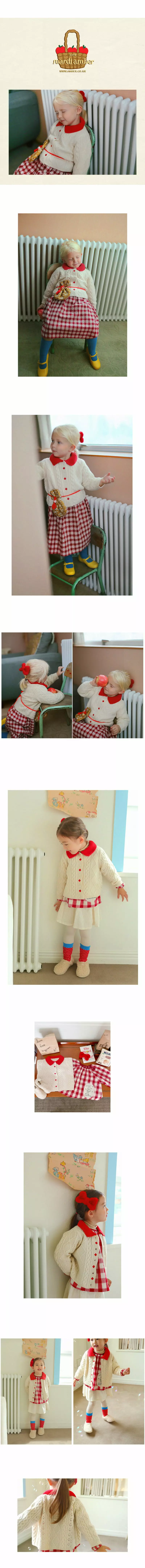 Amber - Korean Children Fashion - #magicofchildhood - Clu Knit Cardigan - 2