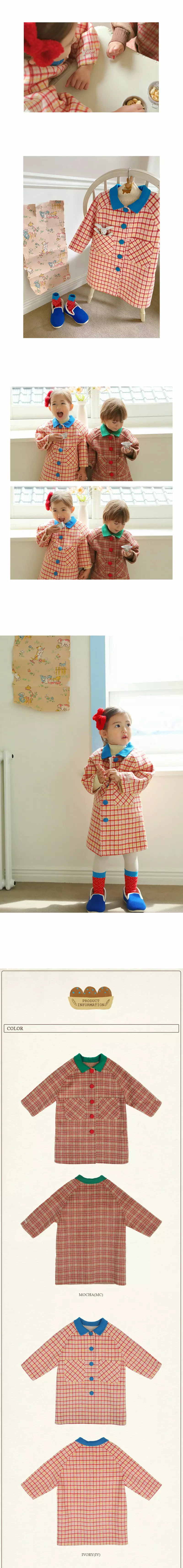 Amber - Korean Children Fashion - #magicofchildhood - Chelly Handmade Coat - 4