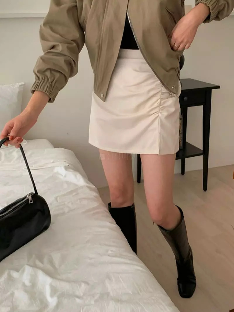 Ame - Korean Women Fashion - #momslook - Header Skirt - 7
