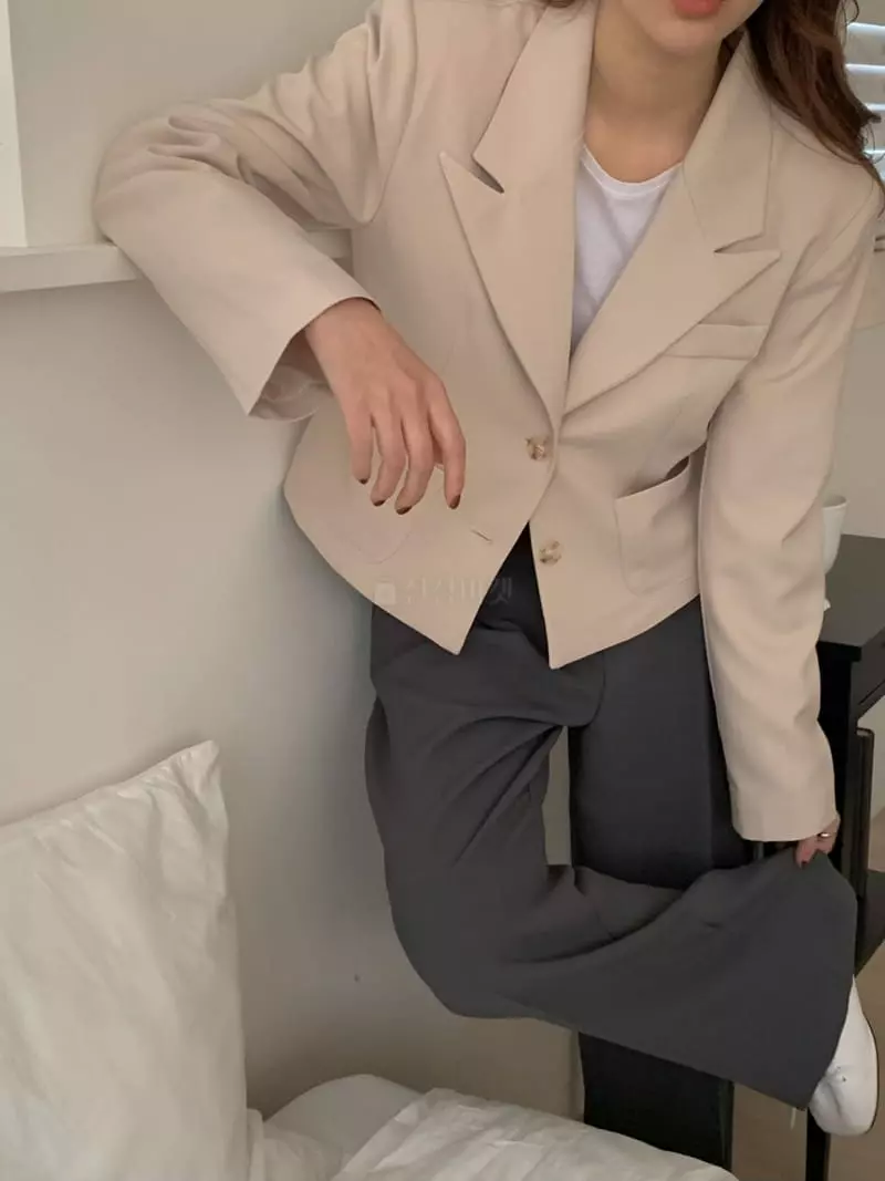 Ame - Korean Women Fashion - #momslook - Pocket Jaclet - 11