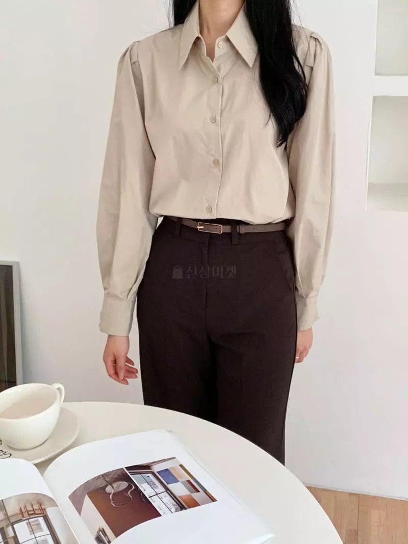 Ame - Korean Women Fashion - #momslook - Formal Shirt - 10