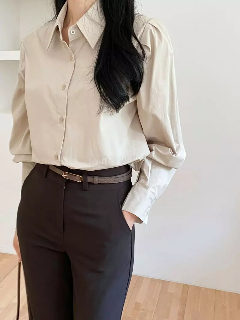 Ame - Korean Women Fashion - #womensfashion - Formal Shirt - 4