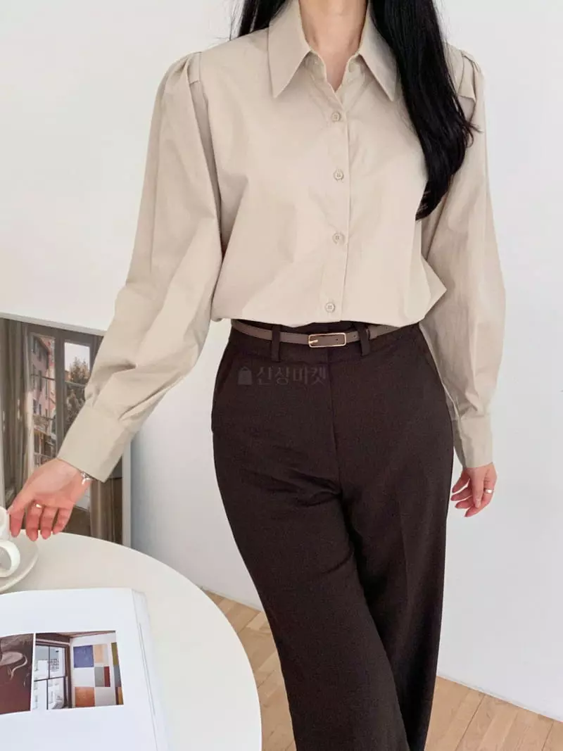 Ame - Korean Women Fashion - #momslook - Formal Shirt - 8