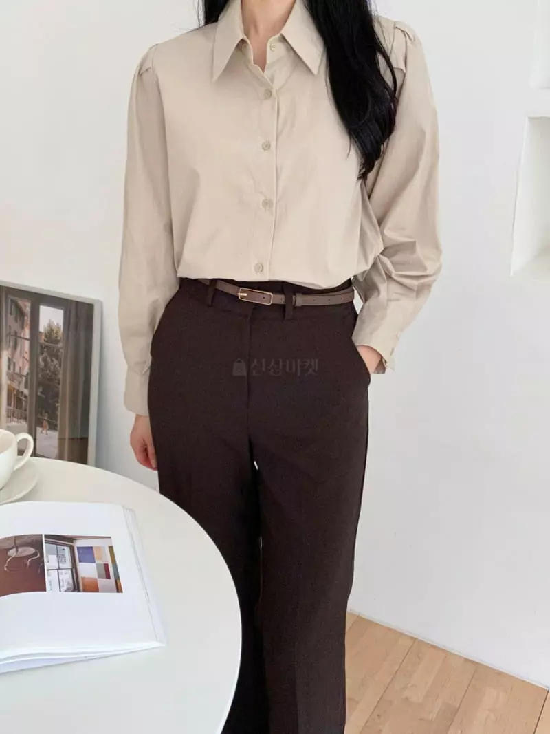 Ame - Korean Women Fashion - #momslook - Formal Shirt - 9