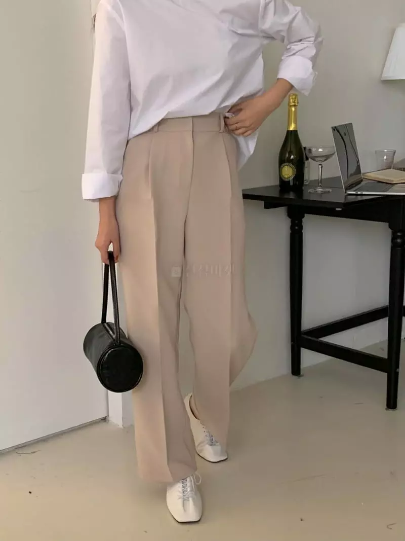 Ame - Korean Women Fashion - #momslook - Slim Pants - 11