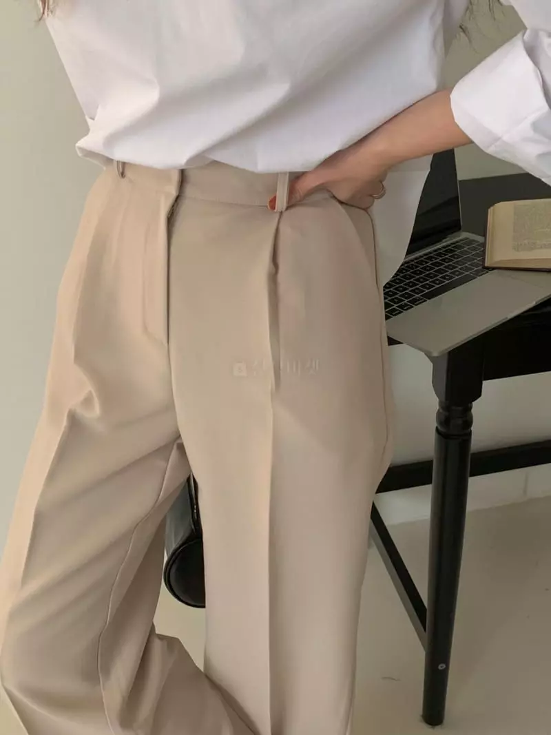 Ame - Korean Women Fashion - #momslook - Slim Pants - 7