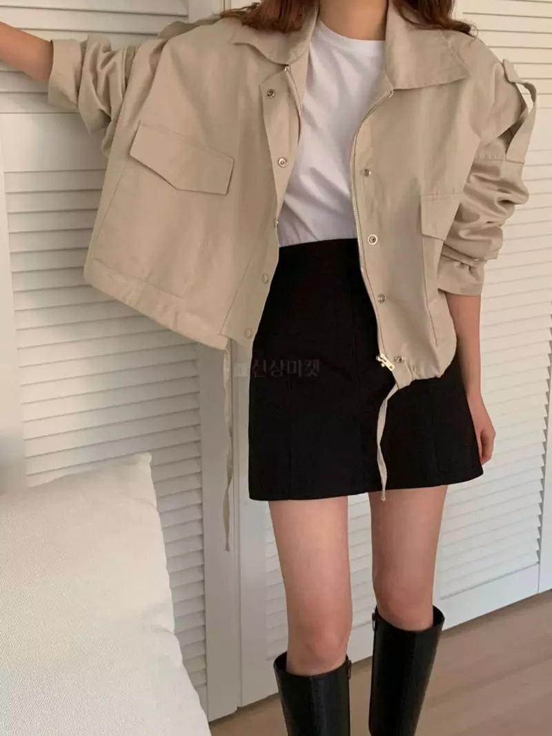 Ame - Korean Women Fashion - #momslook - Short Field Jacket - 11