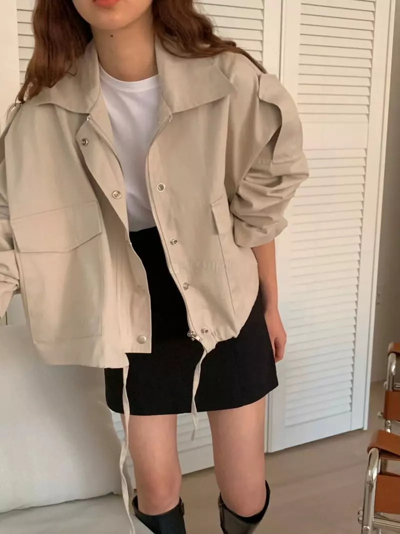 Ame - Korean Women Fashion - #momslook - Short Field Jacket - 9