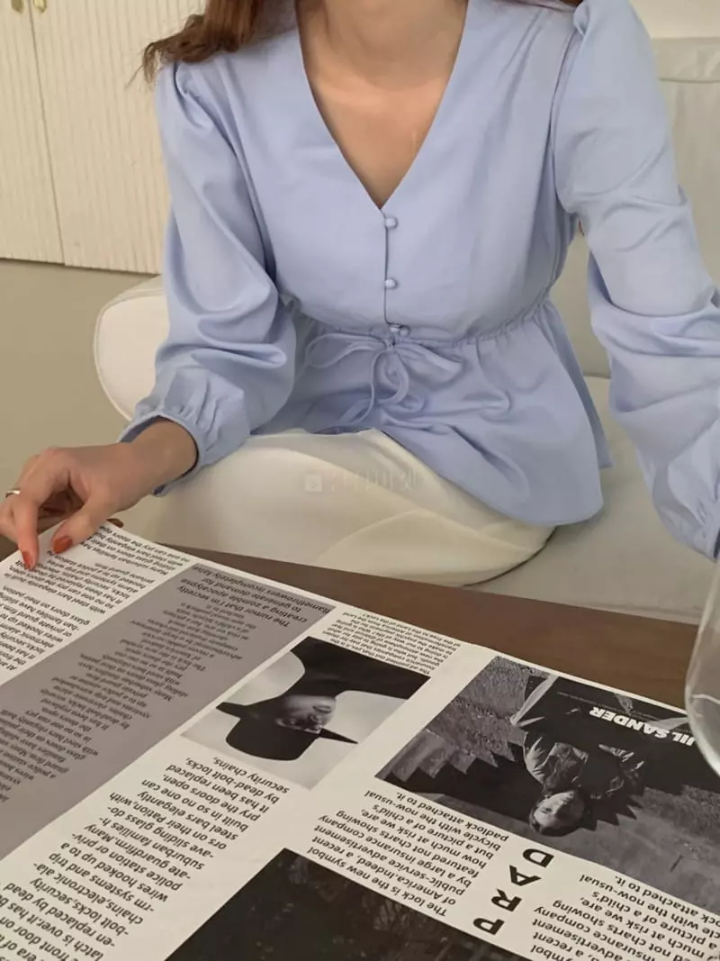 Ame - Korean Women Fashion - #momslook - Bibi Blouse - 10