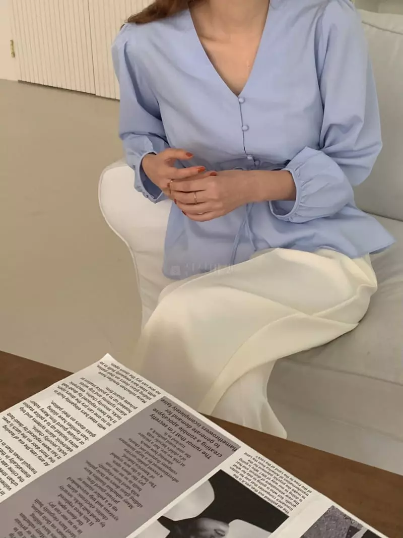 Ame - Korean Women Fashion - #momslook - Bibi Blouse - 12