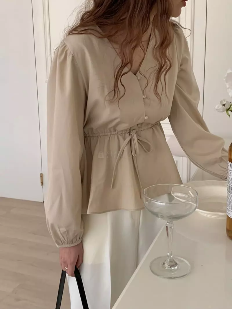 Ame - Korean Women Fashion - #momslook - Bibi Blouse - 6