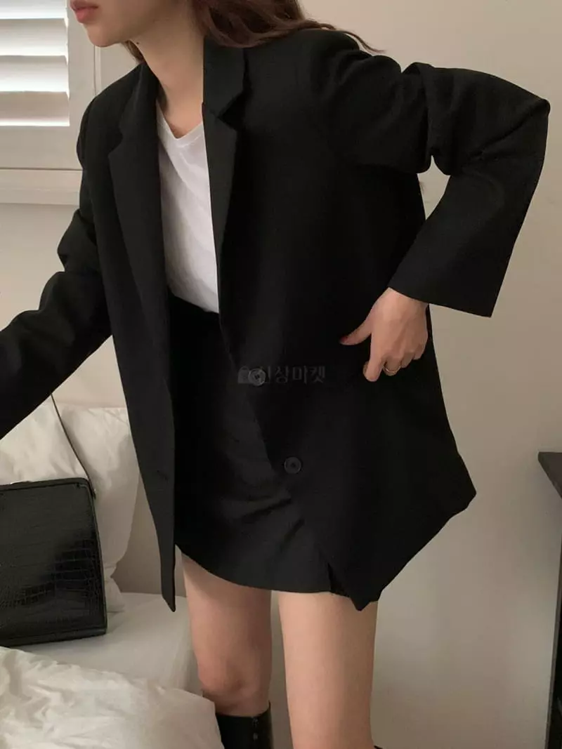Ame - Korean Women Fashion - #momslook - Belt Jacket - 11