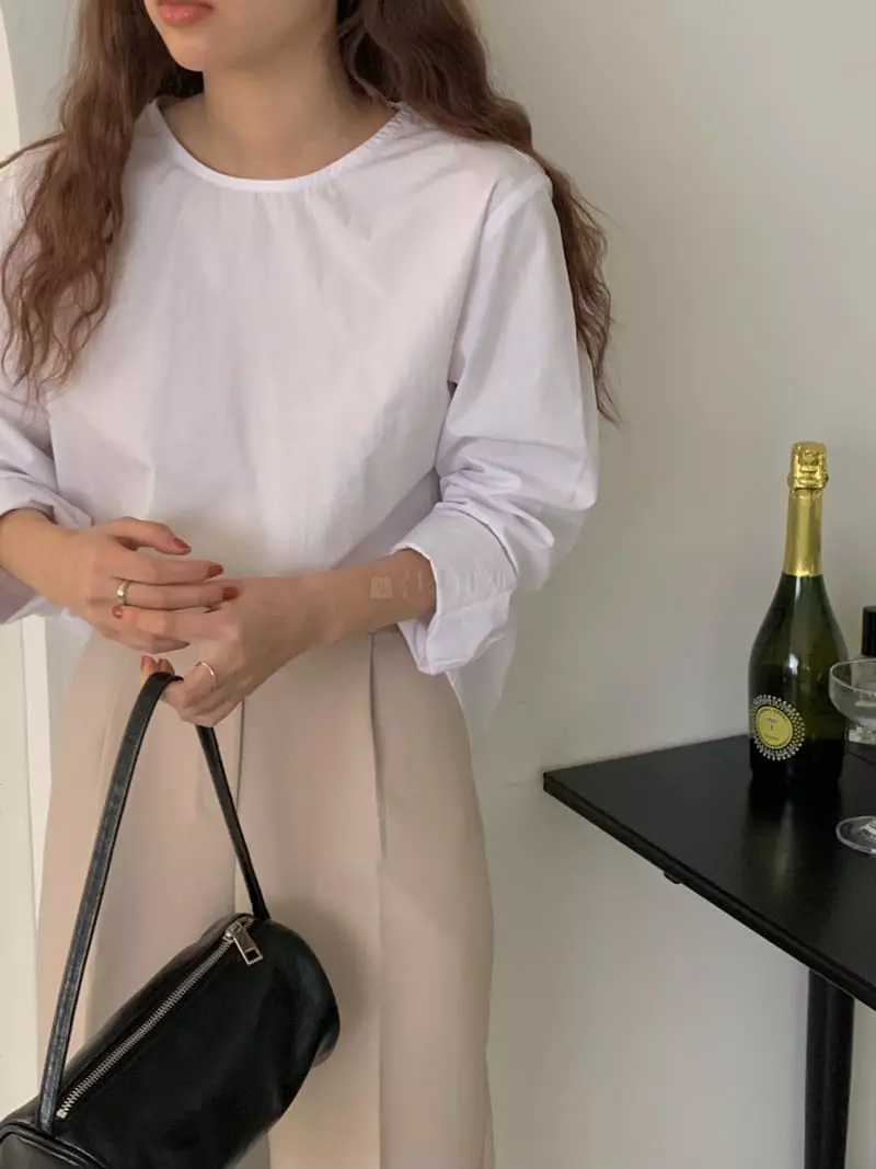 Ame - Korean Women Fashion - #momslook - Mood Shirt - 2