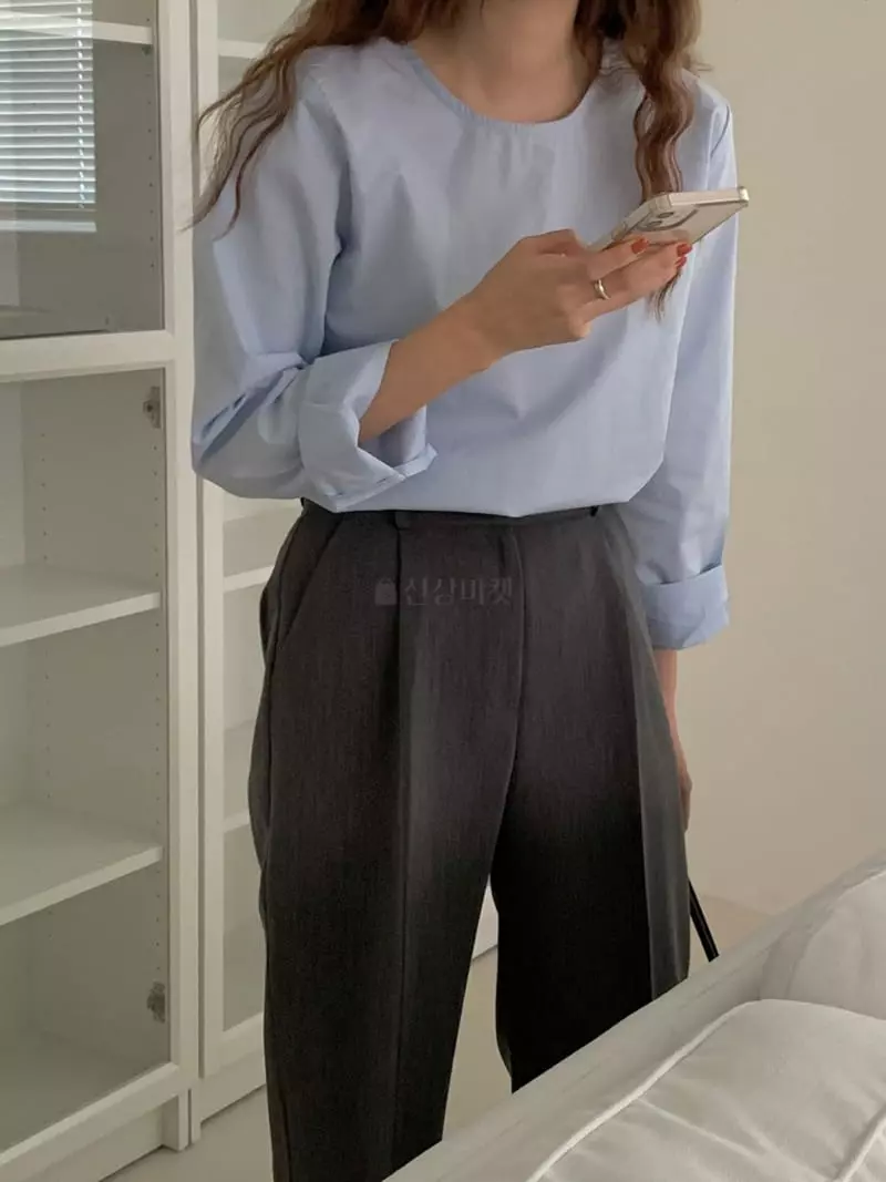 Ame - Korean Women Fashion - #momslook - Mood Shirt - 6