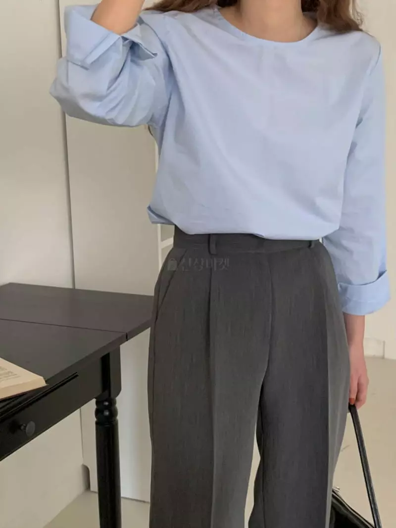 Ame - Korean Women Fashion - #momslook - Mood Shirt - 8