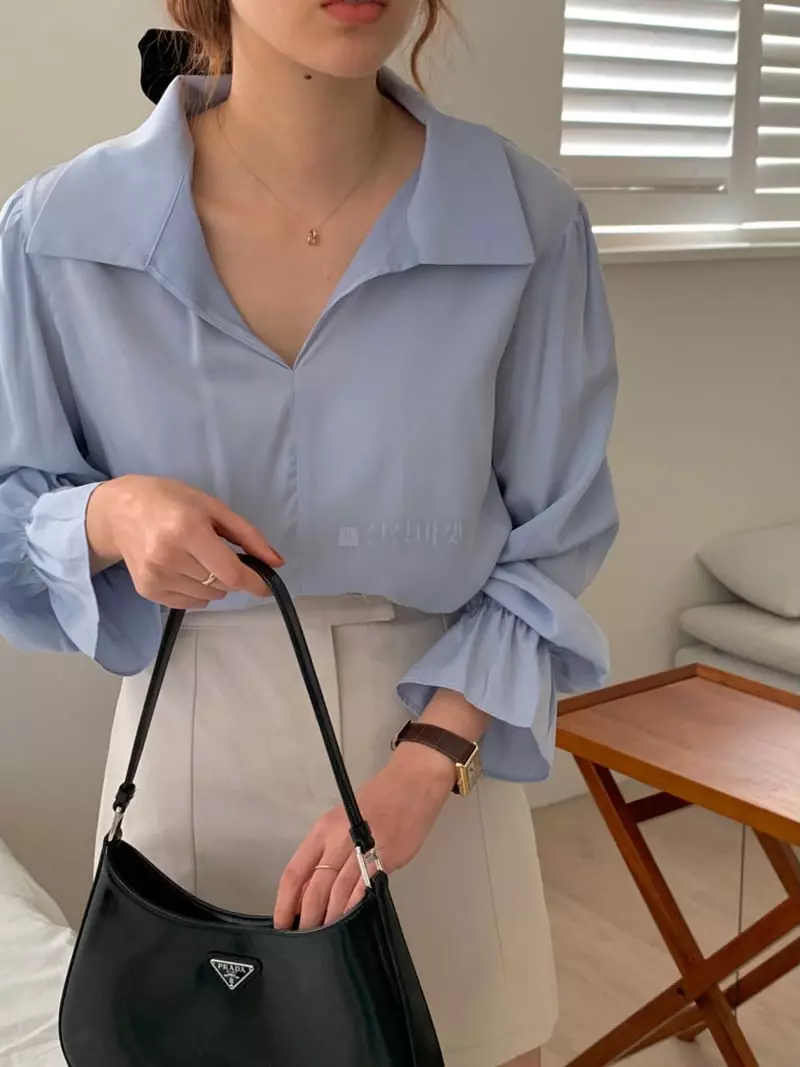 Ame - Korean Women Fashion - #momslook - Lelen Blouse - 9