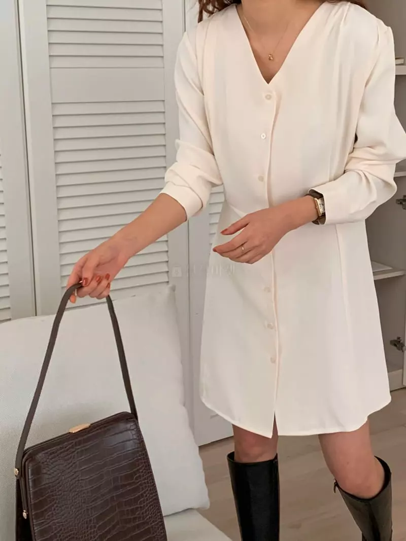 Ame - Korean Women Fashion - #momslook - Lucy One-piece - 8