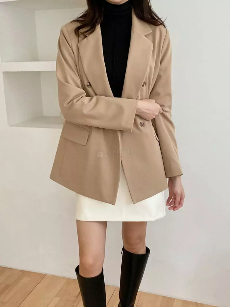 Ame - Korean Women Fashion - #momslook - Line Jacket - 3