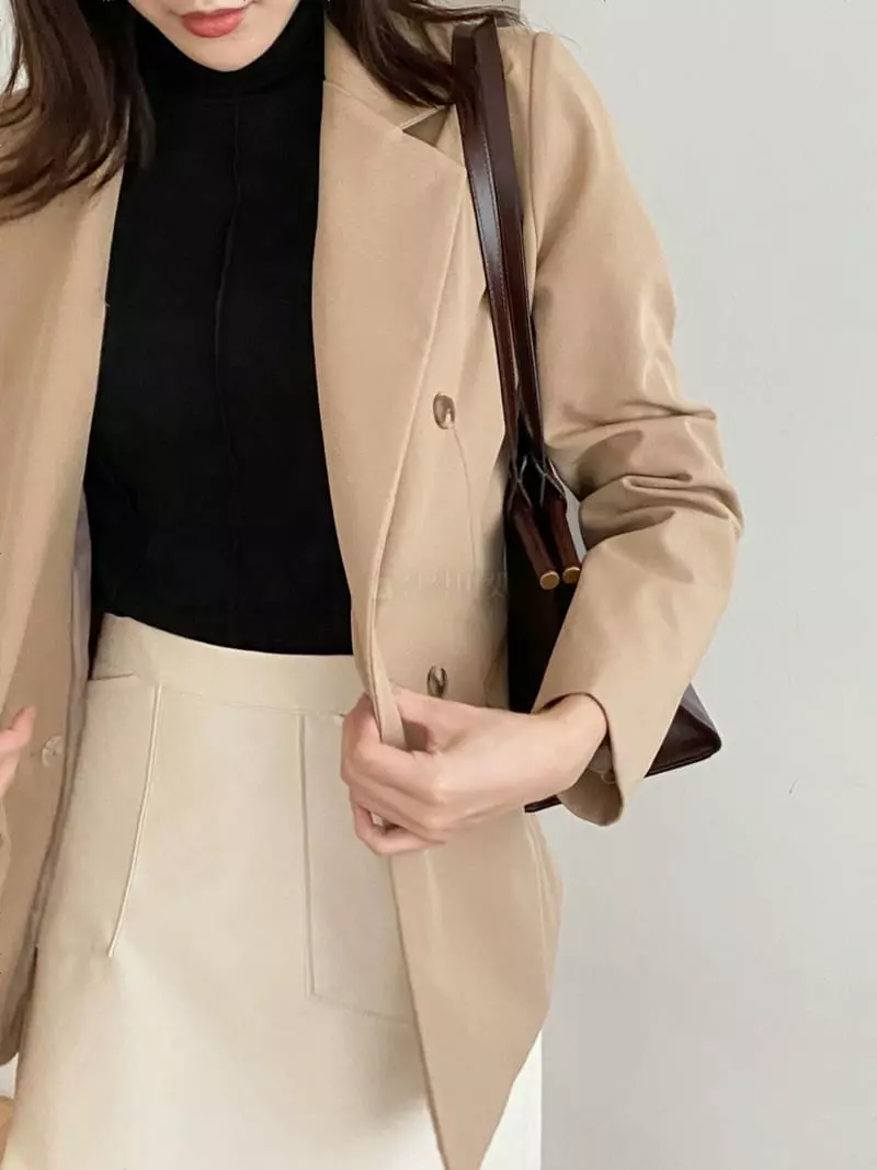Ame - Korean Women Fashion - #momslook - Line Jacket - 7