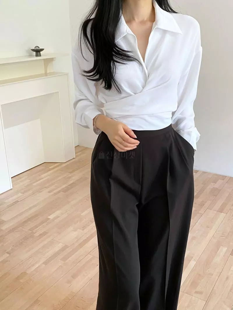 Ame - Korean Women Fashion - #pursuepretty - Cozel Blouse - 8