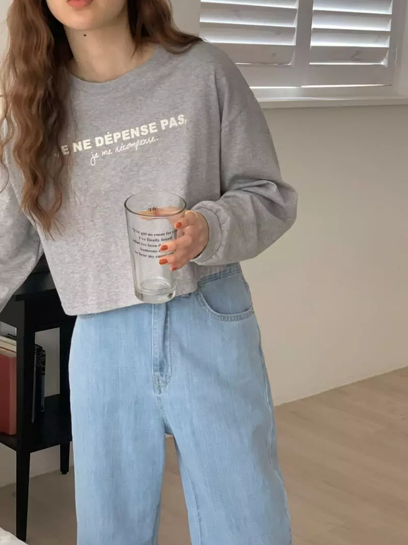 Ame - Korean Women Fashion - #restrostyle - Crop Tee - 10