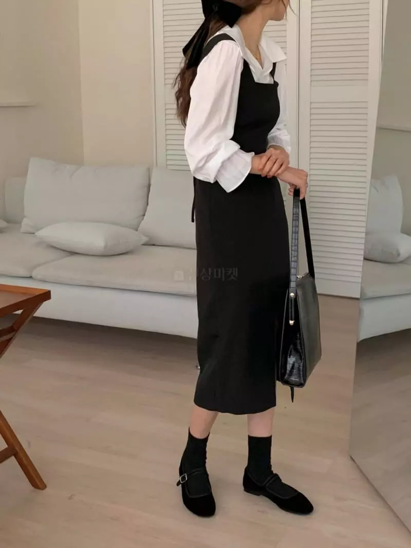 Ame - Korean Women Fashion - #restrostyle - H One-piece - 6