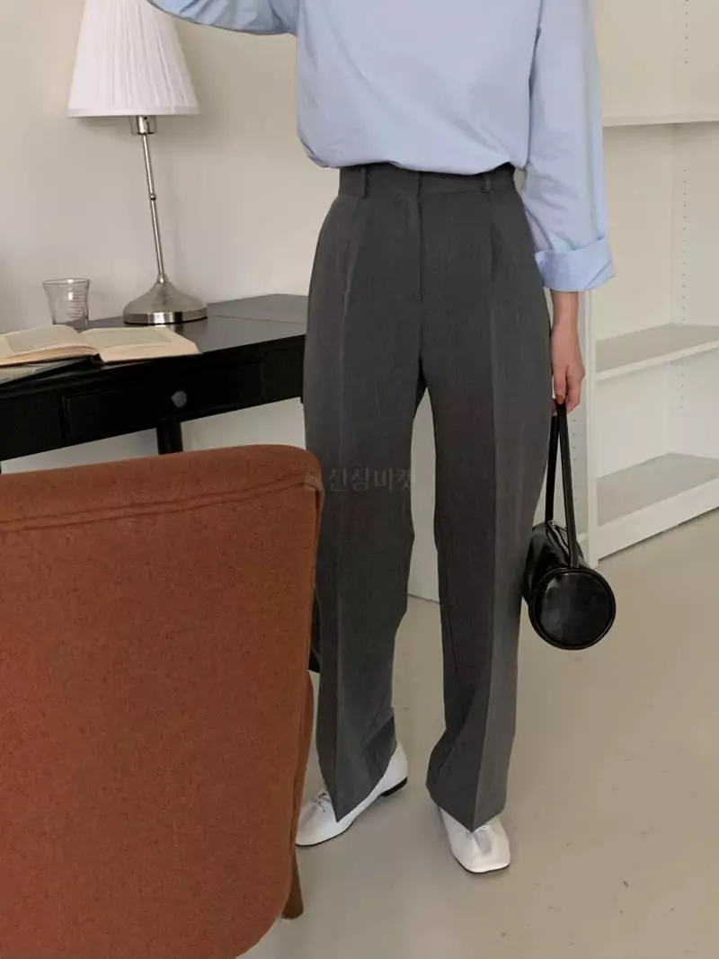 Ame - Korean Women Fashion - #romanticstyle - Slim Pants - 3