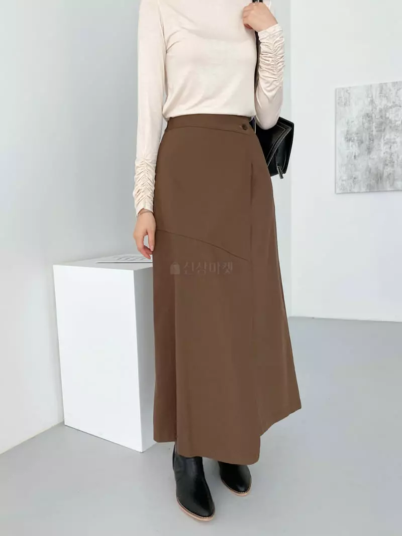 Ame - Korean Women Fashion - #shopsmall - Unbalance Skirt - 7