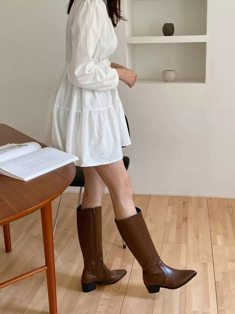 Ame - Korean Women Fashion - #thatsdarling - Cancan One-piece - 11