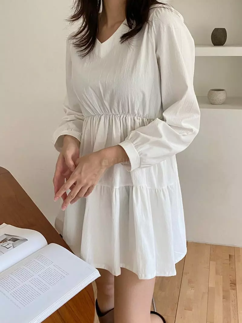 Ame - Korean Women Fashion - #thelittlethings - Cancan One-piece - 12