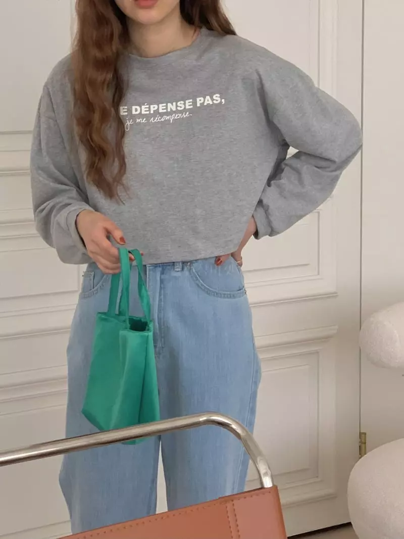 Ame - Korean Women Fashion - #vintageinspired - Crop Tee - 7