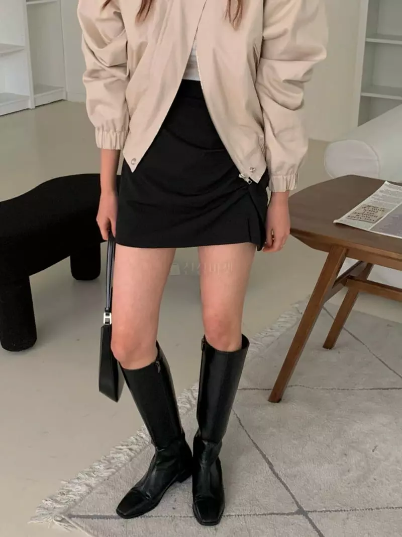 Ame - Korean Women Fashion - #momslook - Header Skirt - 4
