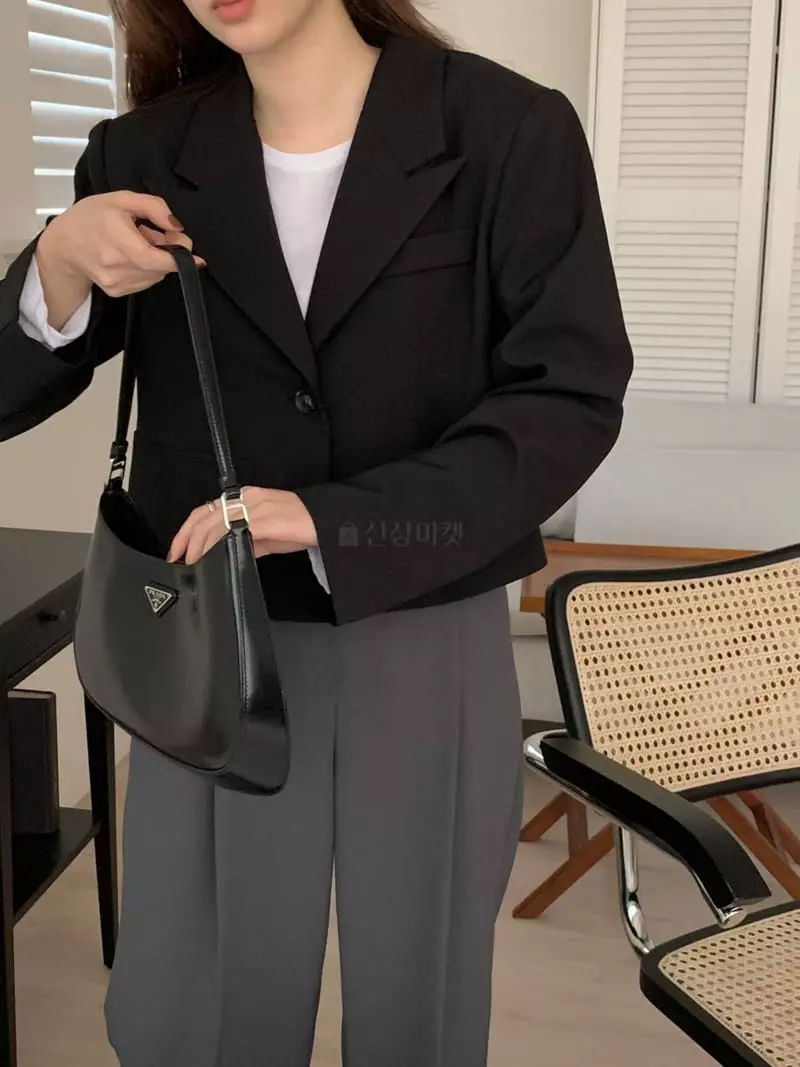 Ame - Korean Women Fashion - #womensfashion - Pocket Jaclet - 6