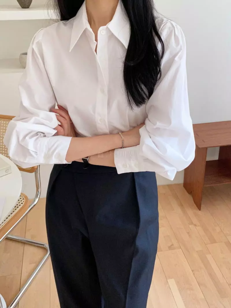 Ame - Korean Women Fashion - #womensfashion - Formal Shirt