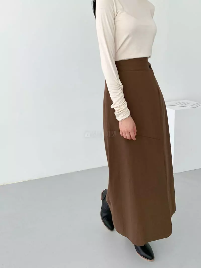 Ame - Korean Women Fashion - #womensfashion - Unbalance Skirt