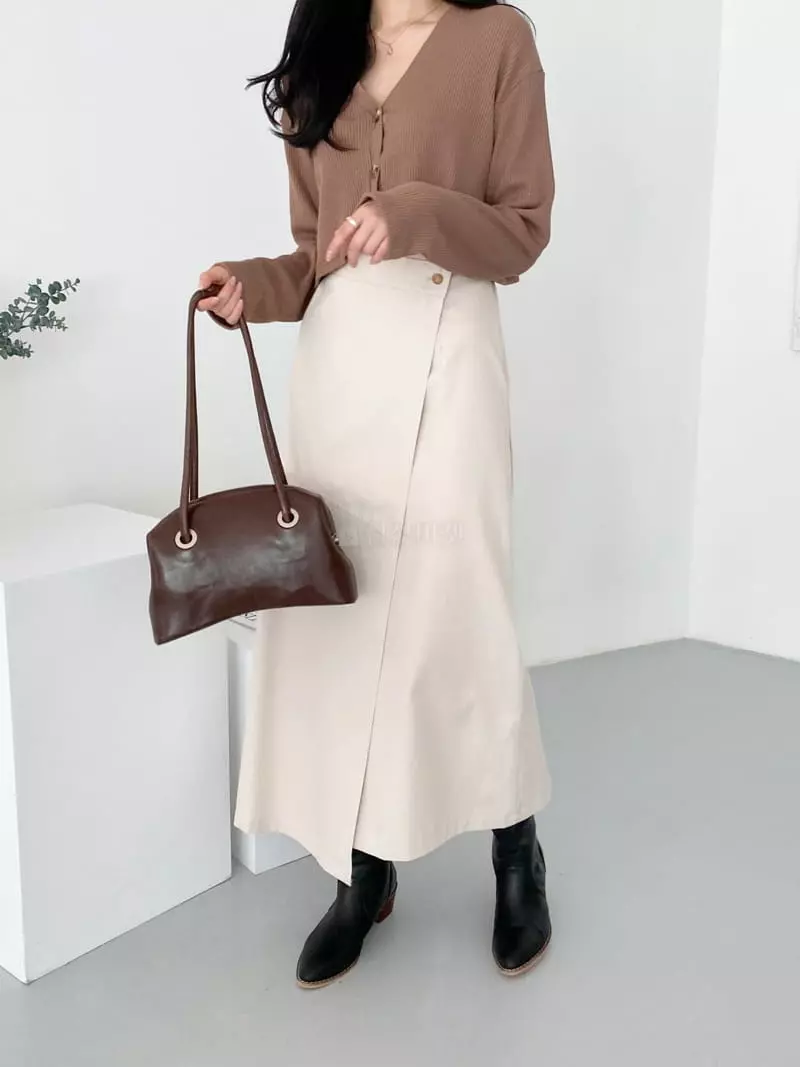 Ame - Korean Women Fashion - #womensfashion - Unbalance Skirt - 11