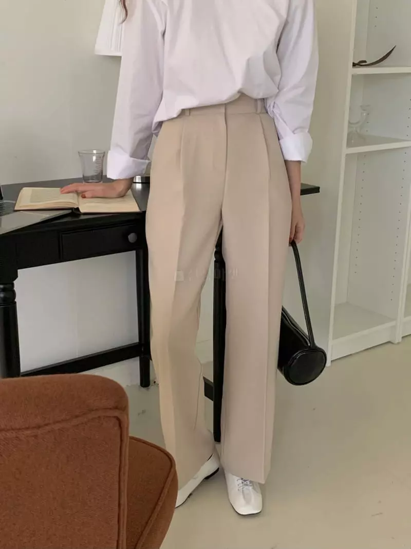 Ame - Korean Women Fashion - #womensfashion - Slim Pants - 12