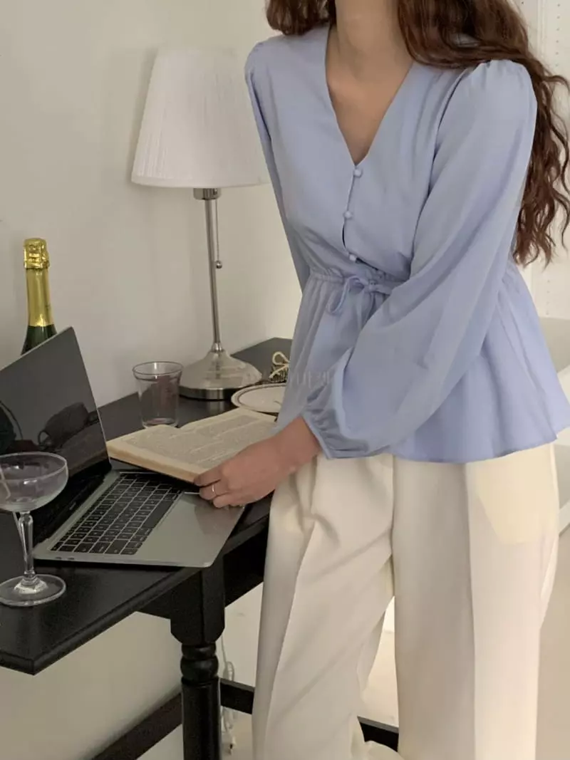 Ame - Korean Women Fashion - #womensfashion - Bibi Blouse - 11