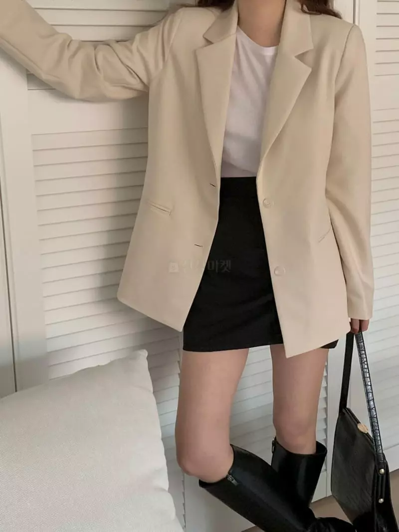 Ame - Korean Women Fashion - #womensfashion - Belt Jacket - 2