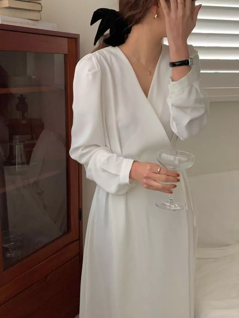 Ame - Korean Women Fashion - #womensfashion - Bez One-piece - 9
