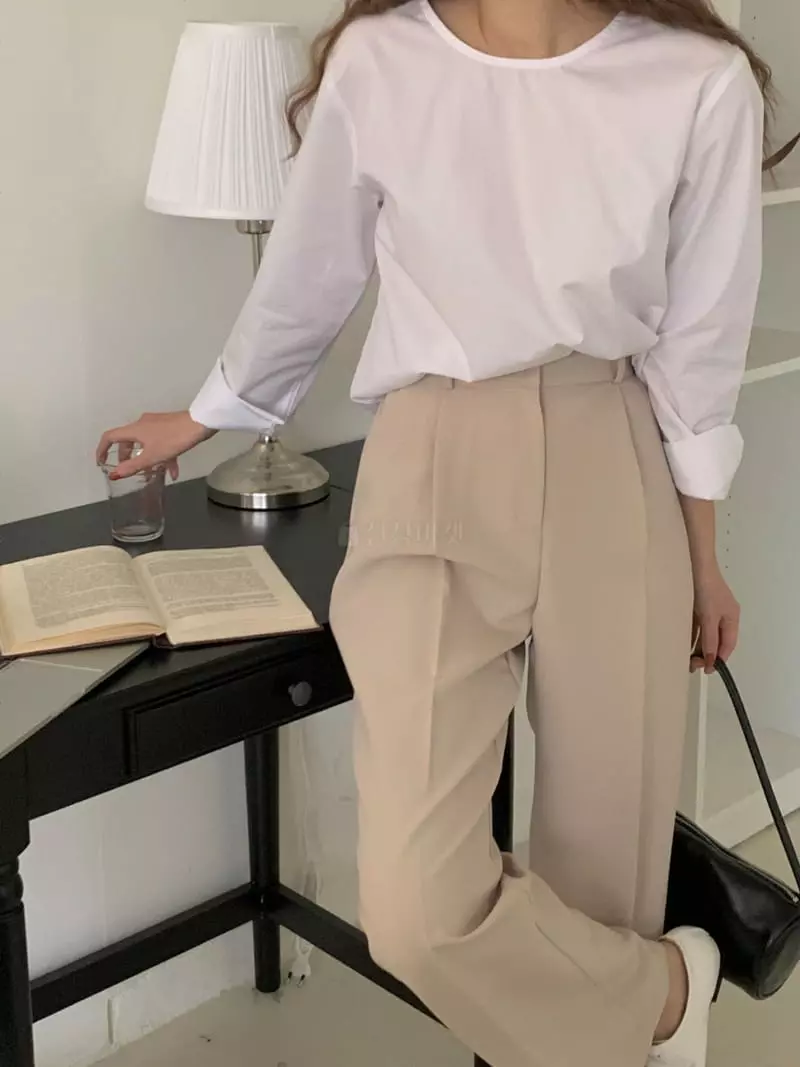 Ame - Korean Women Fashion - #womensfashion - Mood Shirt - 3