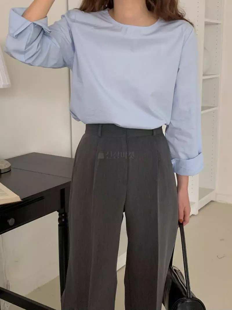 Ame - Korean Women Fashion - #womensfashion - Mood Shirt - 7