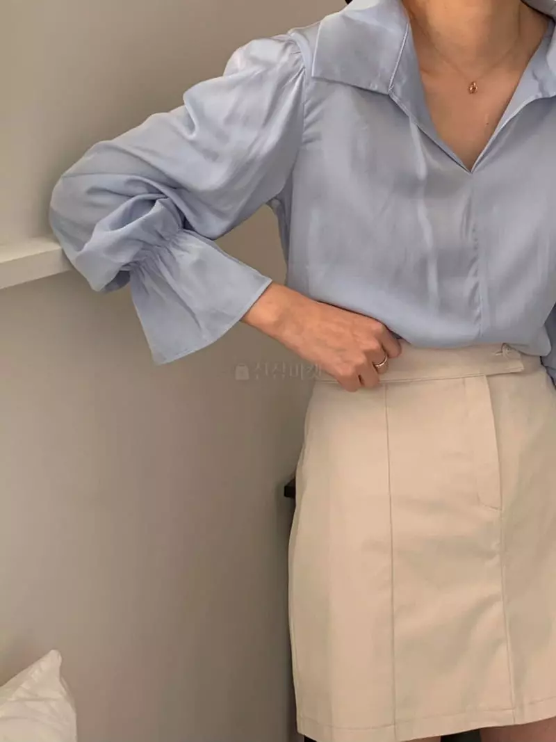 Ame - Korean Women Fashion - #womensfashion - Lelen Blouse - 12