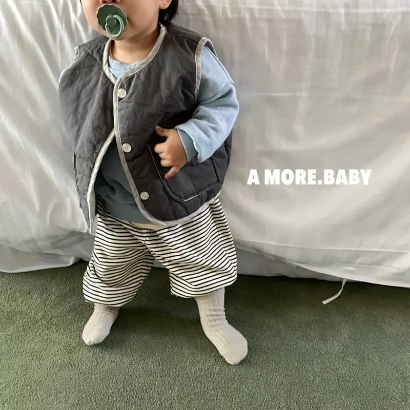 Amore - Korean Baby Fashion - #babygirlfashion - Bebe Base Vest - 10