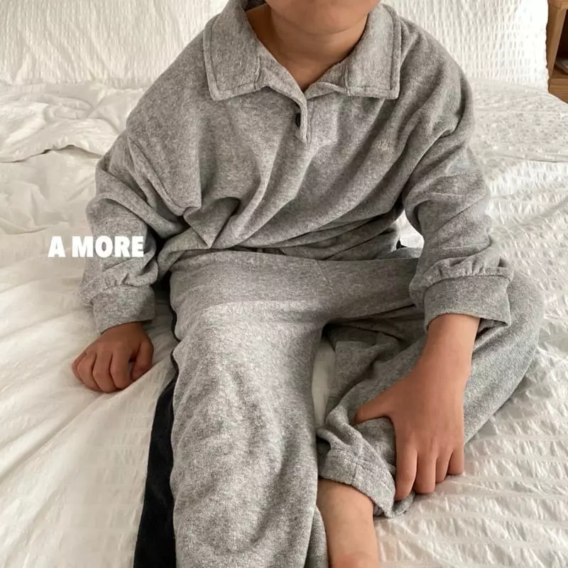Amore - Korean Children Fashion - #Kfashion4kids - Ben Collar Tee - 6