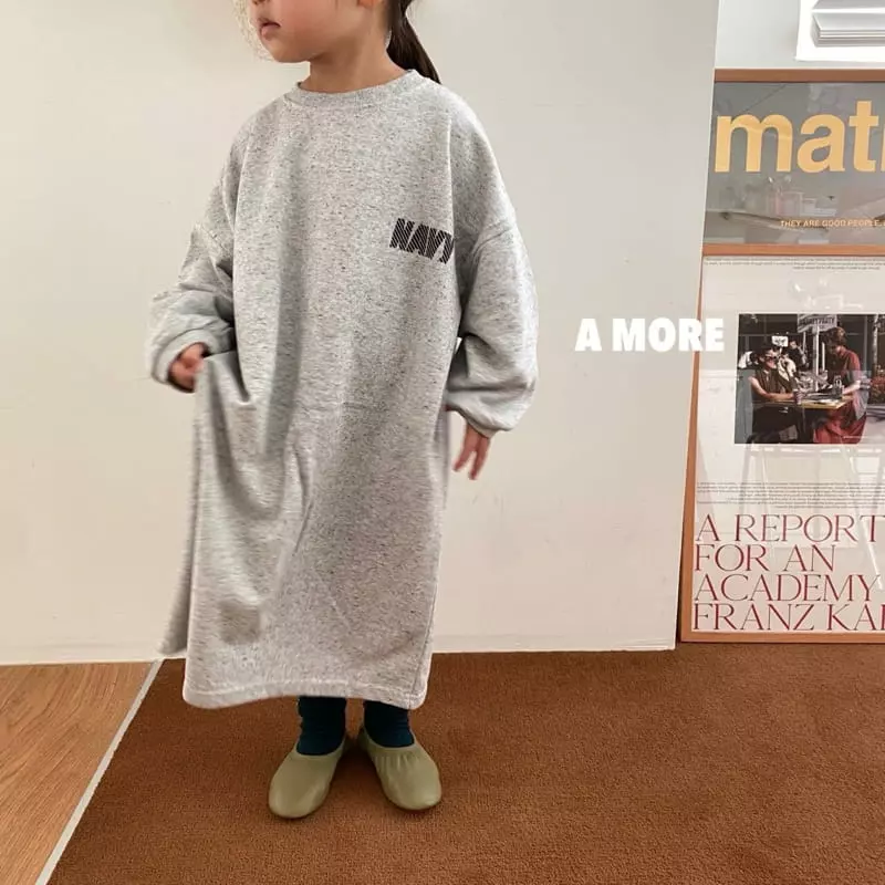 Amore - Korean Children Fashion - #discoveringself - Navy One-piece - 3