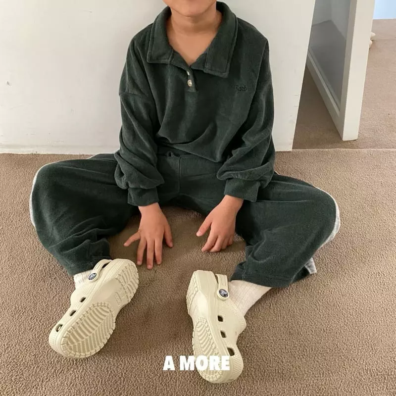 Amore - Korean Children Fashion - #discoveringself - Ben Collar Tee