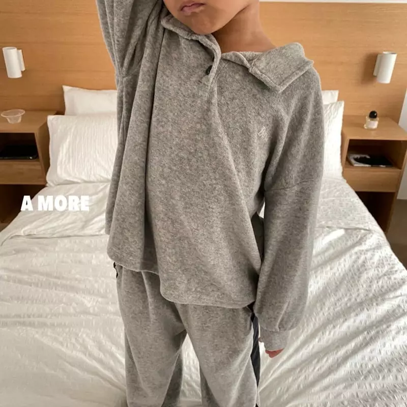 Amore - Korean Children Fashion - #kidsshorts - Ben Collar Tee - 4