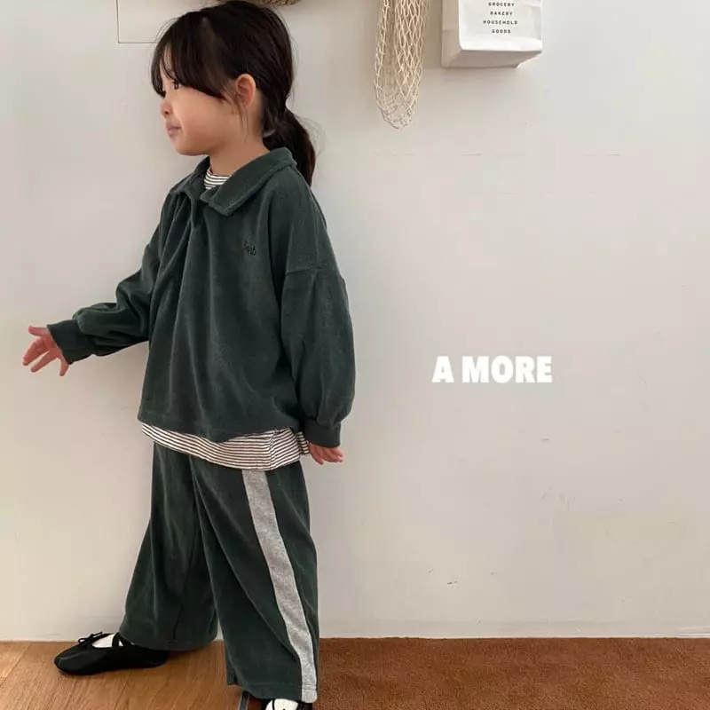 Amore - Korean Children Fashion - #magicofchildhood - Ben Collar Tee - 8