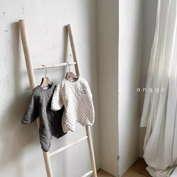 Anggo - Korean Baby Fashion - #babygirlfashion - Choco Chip Bodysuit Bebe - 3